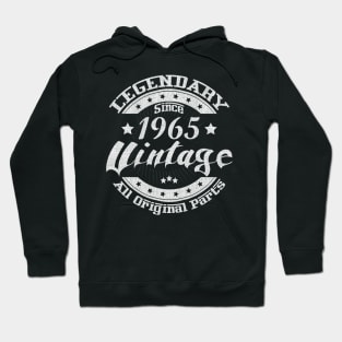 Legendary Since 1965. Vintage All Original Parts Hoodie